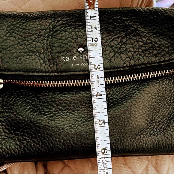 🎁 ONE DAY ONLY $$ 🎁 Kate Spade Black Pebbled Leather Bag - Picture 7 of 8
